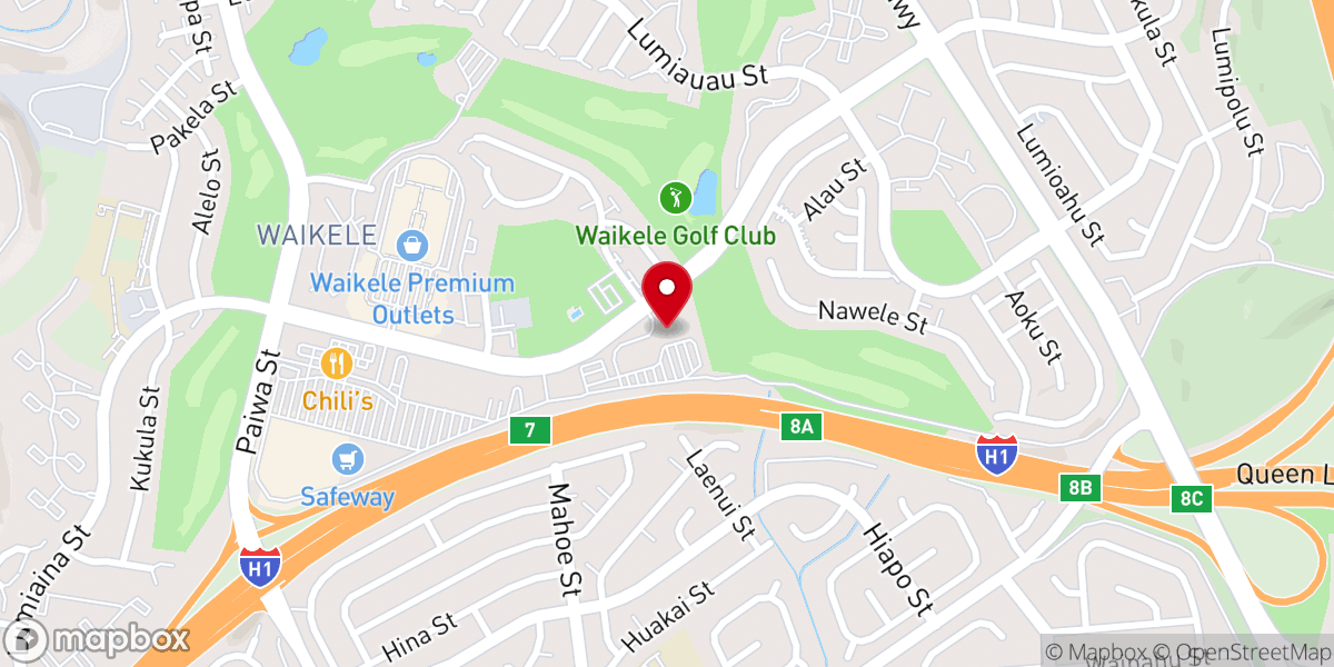 Map showing location of Inspire International