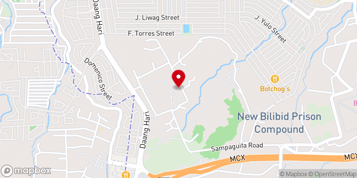 Map showing location of Iglesia Ni Cristo - Lokal ng Camp Sampaguita