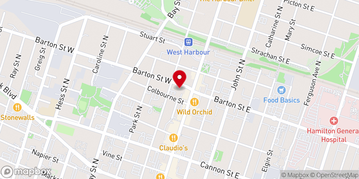 Map showing location of Our Lady of All Souls Roman Catholic Church