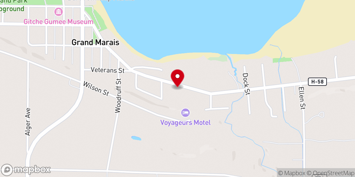 Map showing location of Holy Rosary Catholic Parish Rectory