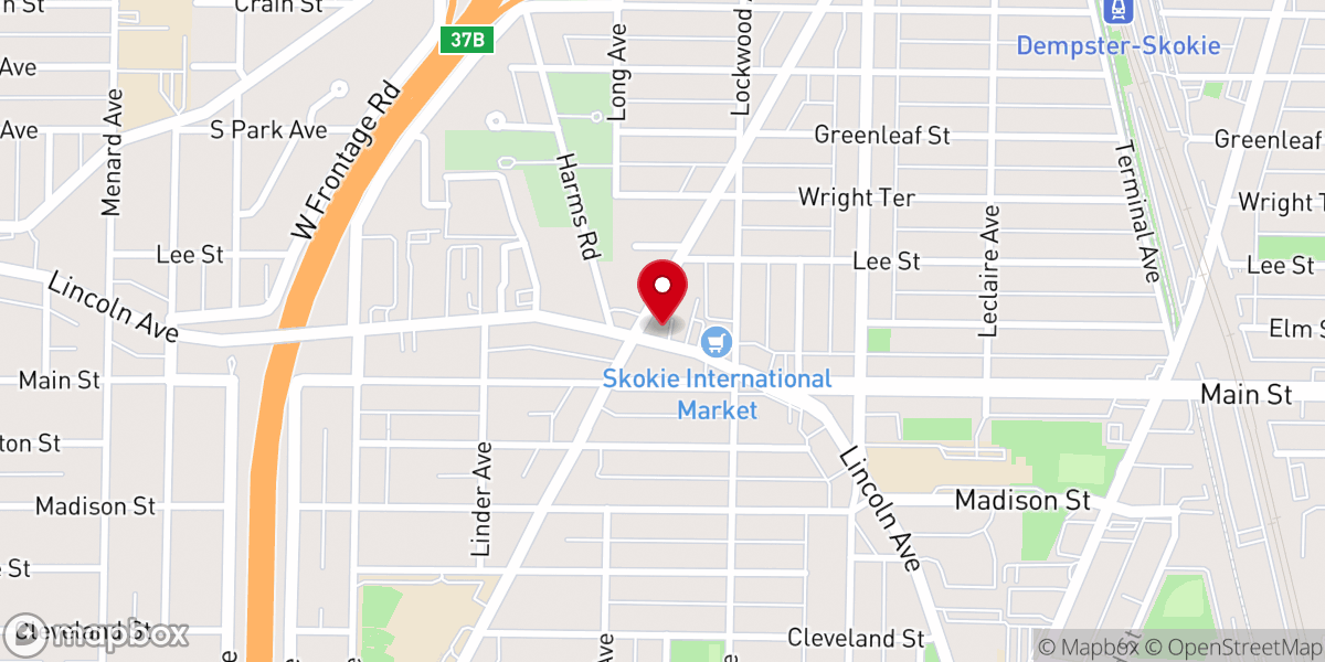 Map showing location of United Open Bible Missions