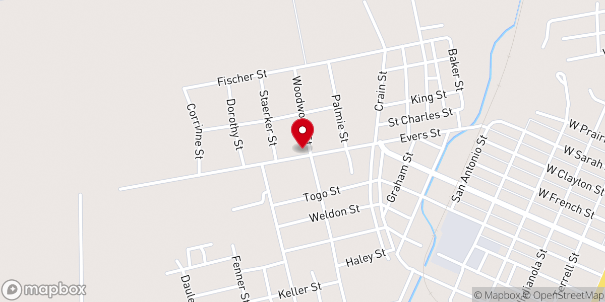Map showing location of Fellowship Gods Way