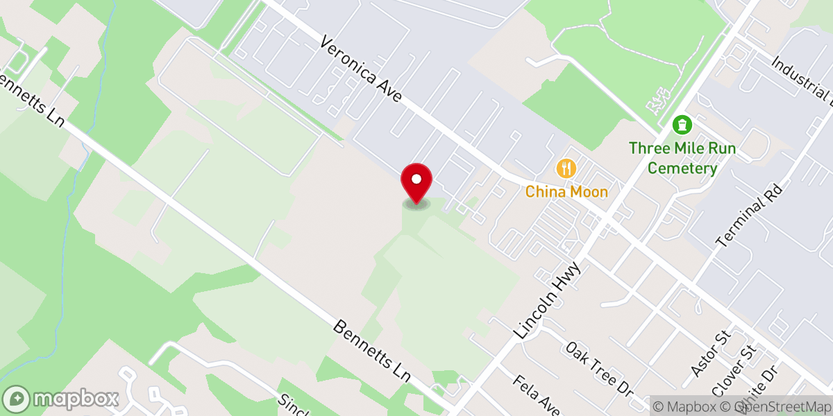 Map showing location of Peter L Bonny Ministries