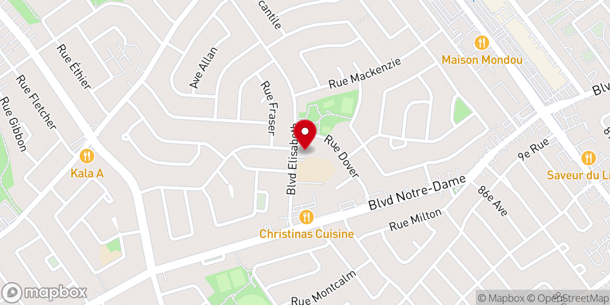Map showing location of Armenian Brotherhood Church