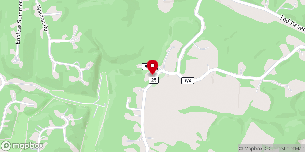 Map showing location of Providence Bible Church