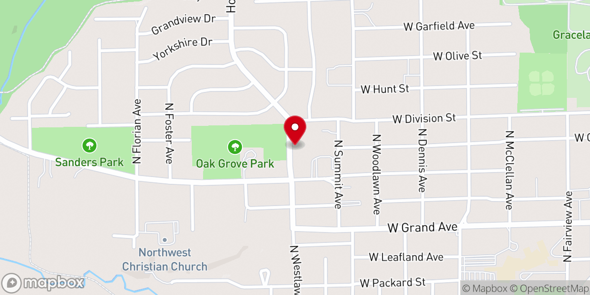 Map showing location of New Beginnings Apostolic