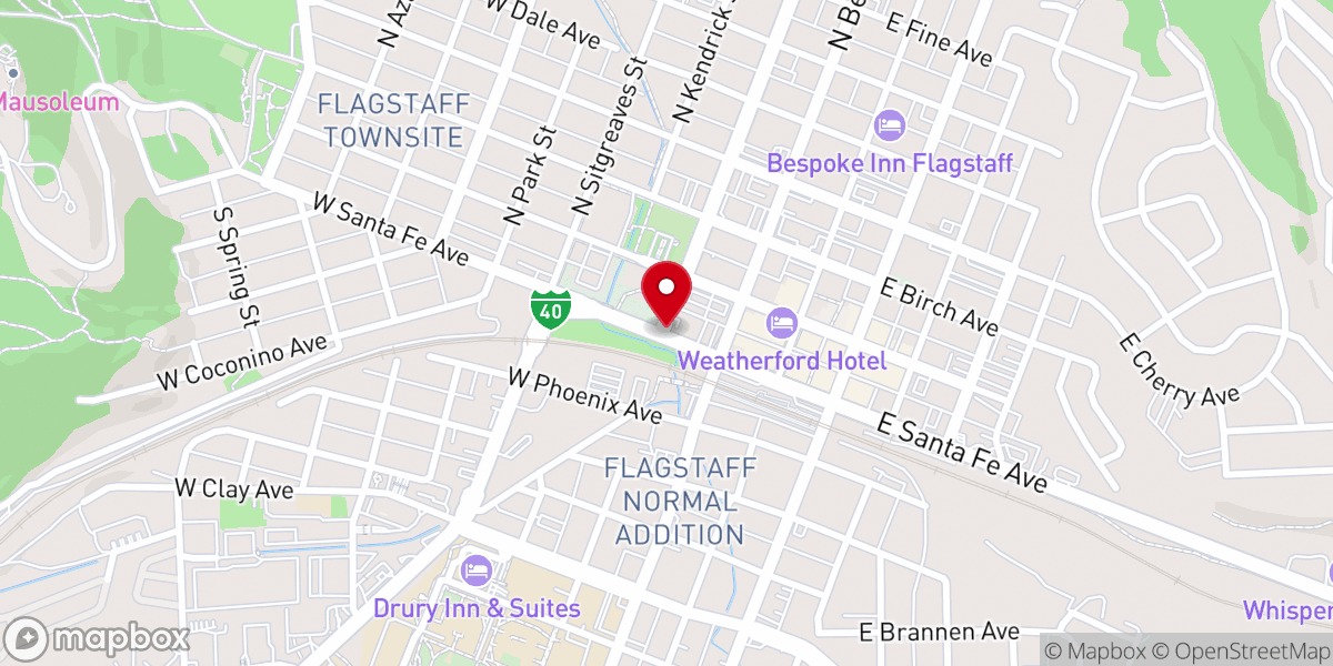 Map showing location of Toltec Sun Ministries Nac Inc