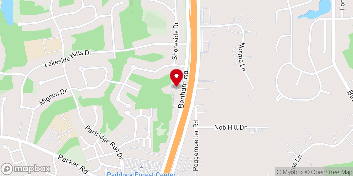 Map showing location of The Pneuma Center Inc
