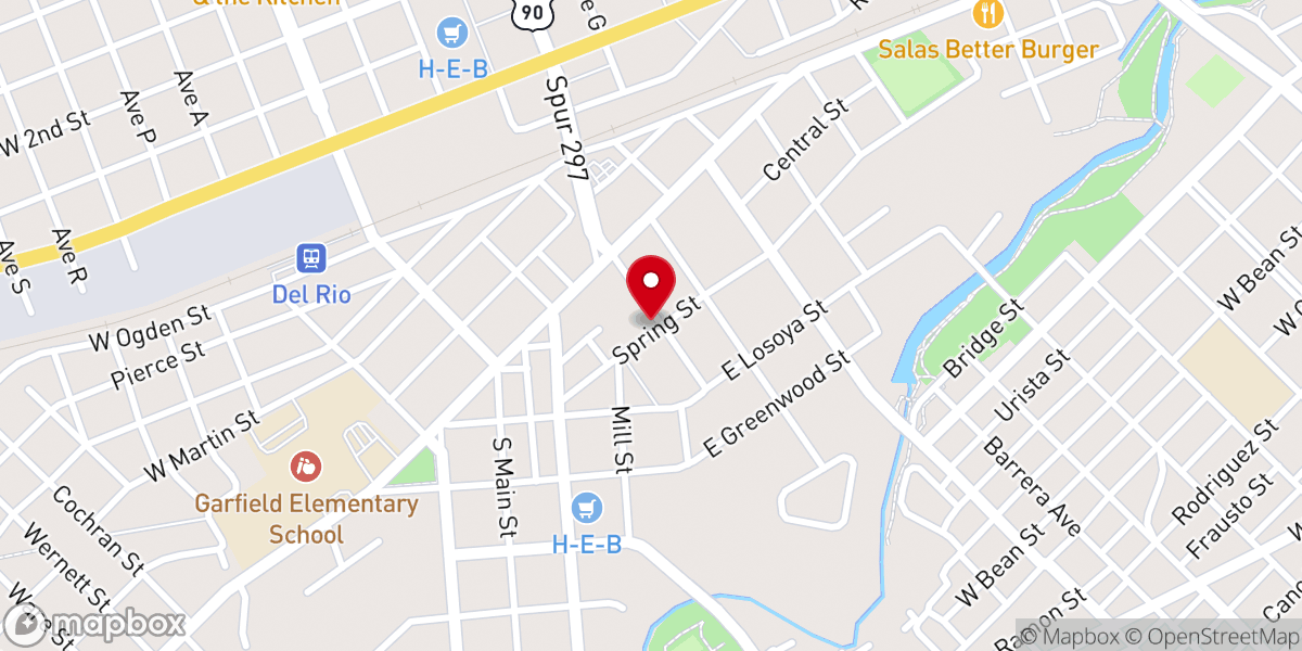 Map showing location of Korean Presbyterian Church