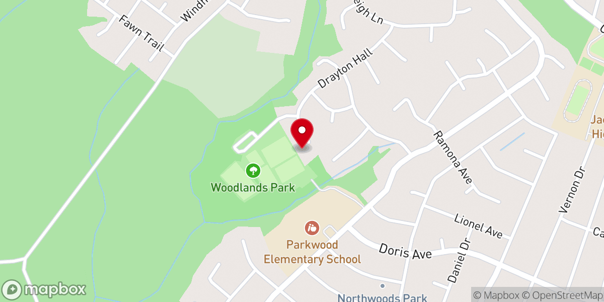 Map showing location of Perfect Love Ministries
