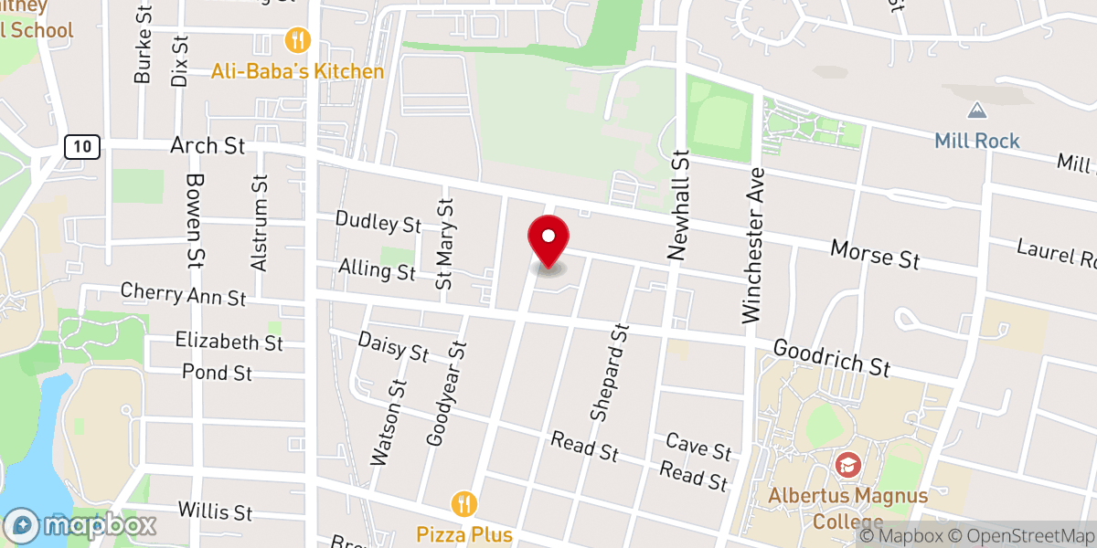 Map showing location of Breakthrough Church North Campus