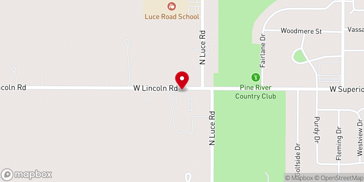 Map showing location of Safe Haven Baptist Church