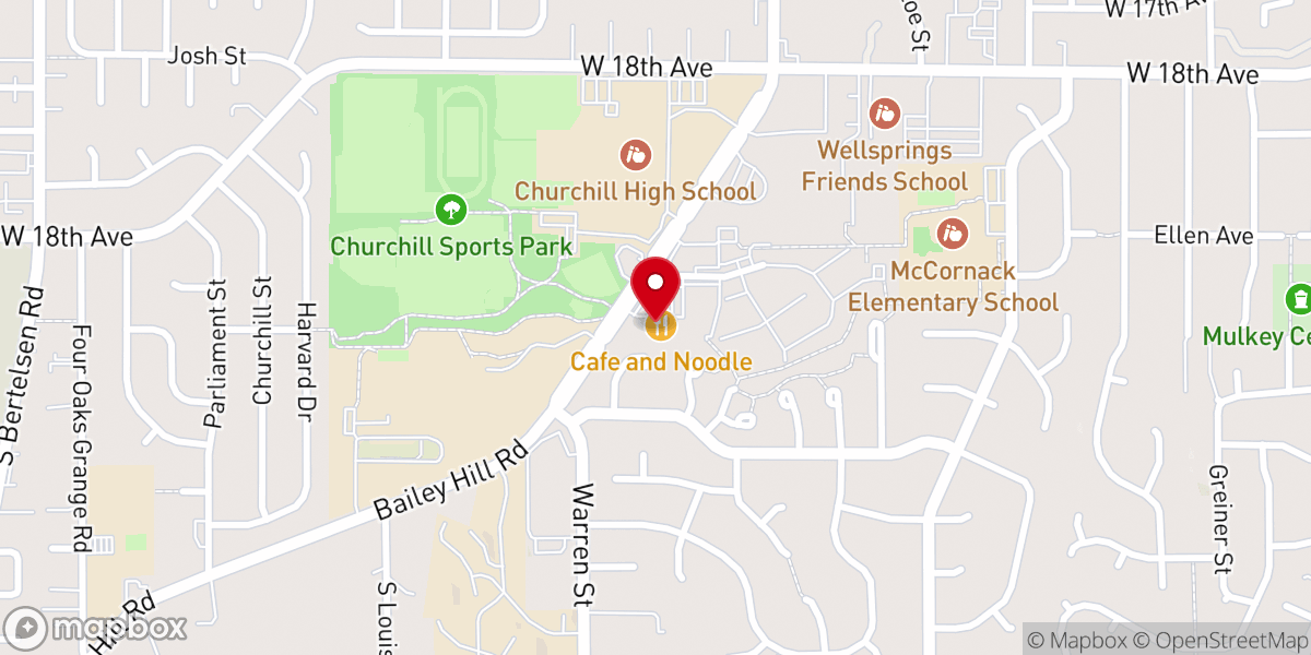Map showing location of Awakening Church