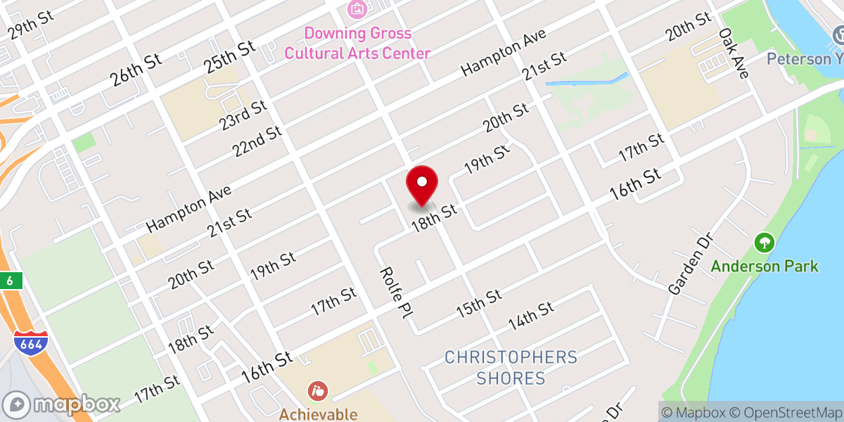 Map showing location of Triumph Pentecostal Church of Deliverance