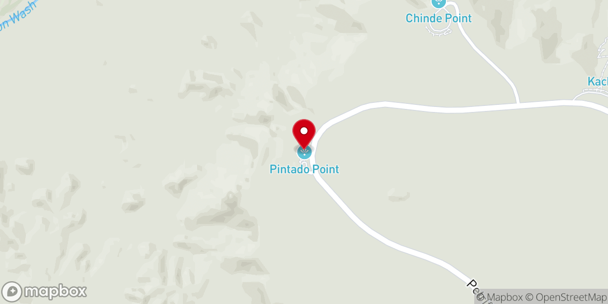 Map showing location of Pintado Point