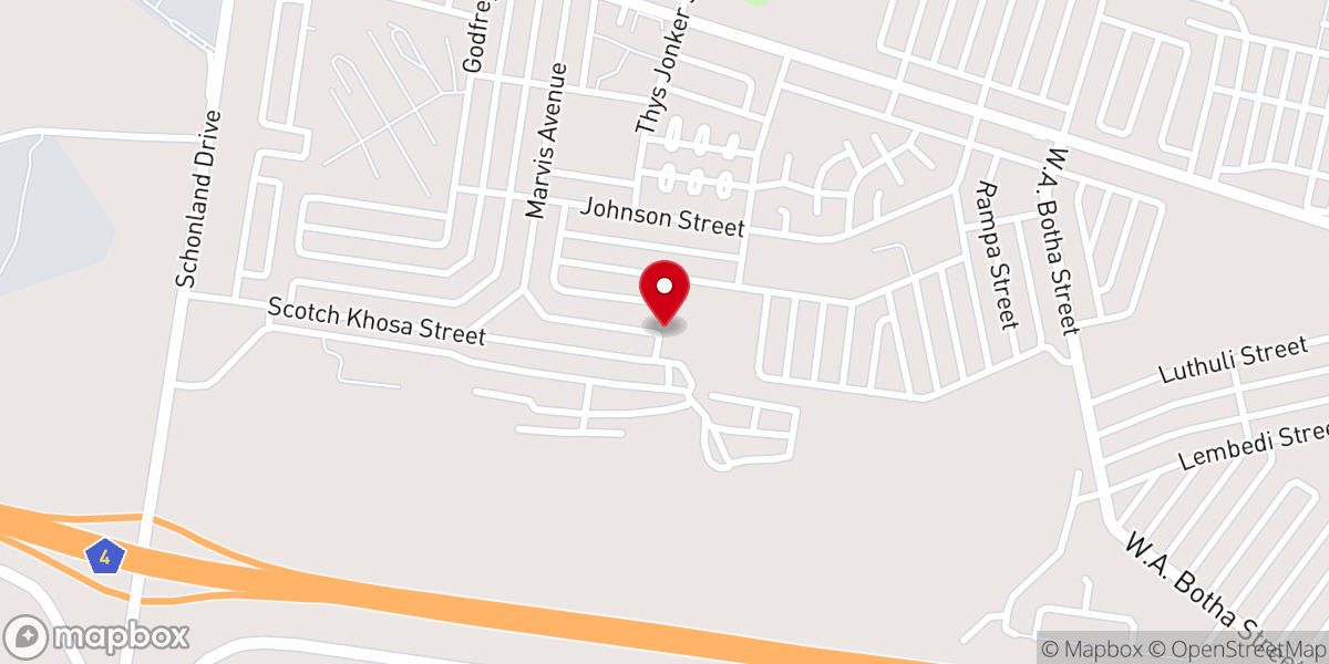 Map showing location of PWCC(Praise And Worship Christian Centre )