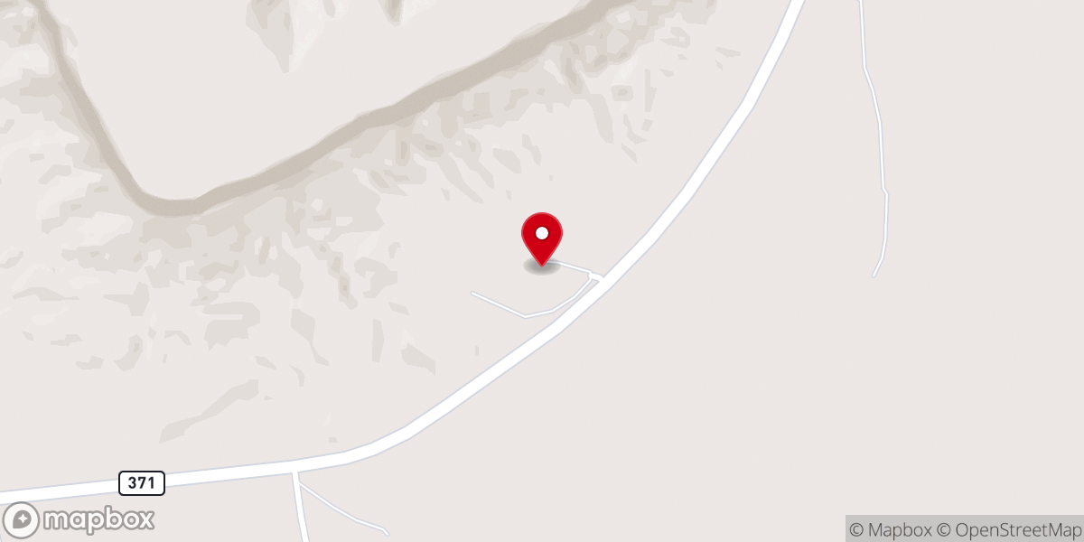 Map showing location of Crosslands Mission