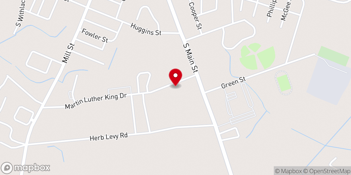Map showing location of New Greater Deliverance Church