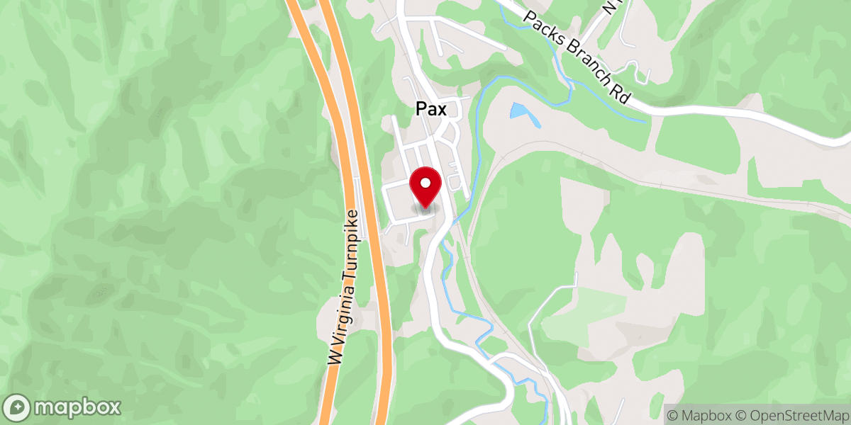 Map showing location of Advent Christian Church
