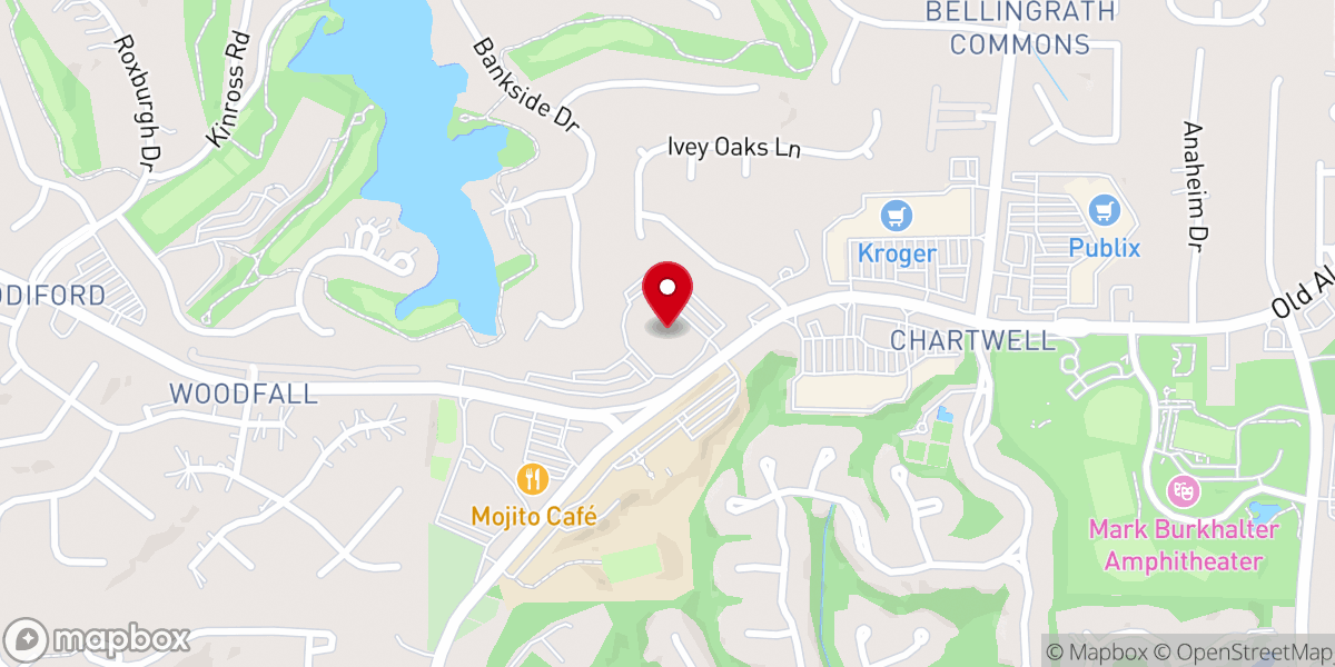 Map showing location of Mount Pisgah Children's Ministry
