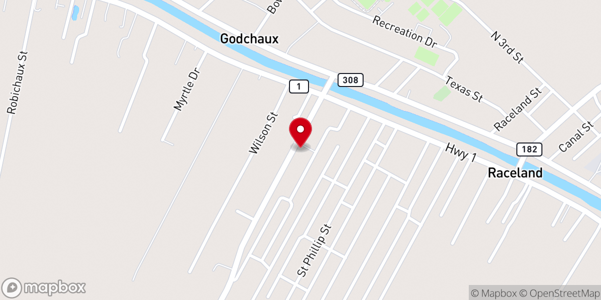 Map showing location of New Vision Christian Community Church
