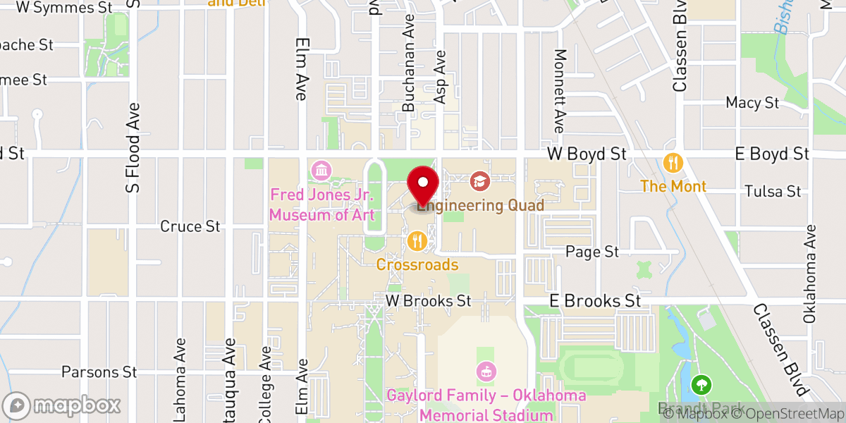 Map showing location of OKC International Christian Church