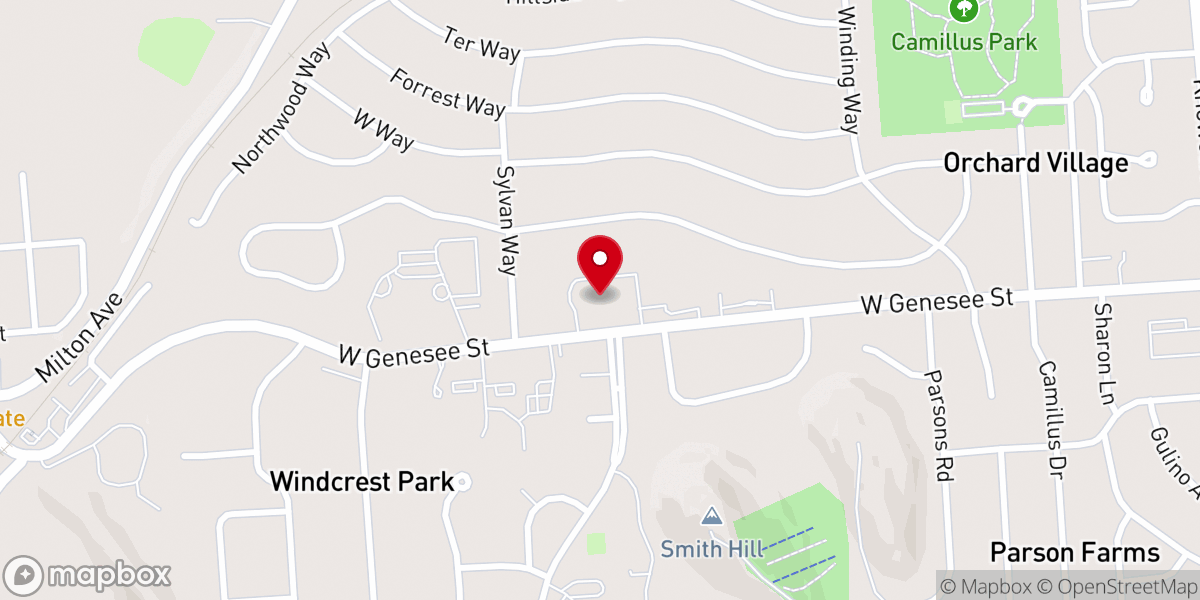 Map showing location of St Joseph's Church of Camillus