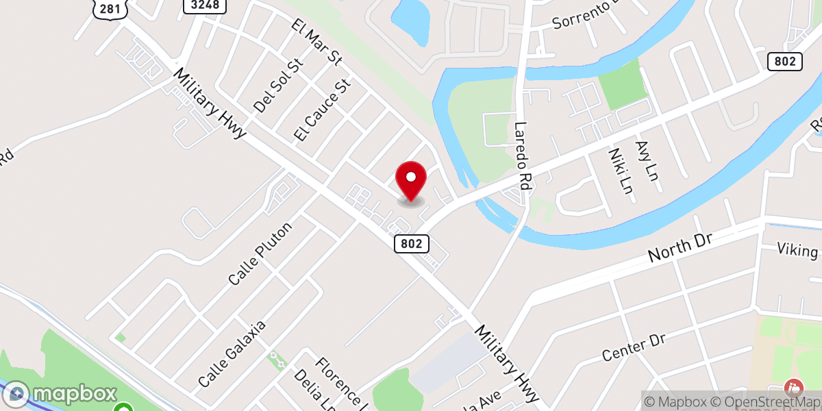 Map showing location of Colegio Teologico Ruah