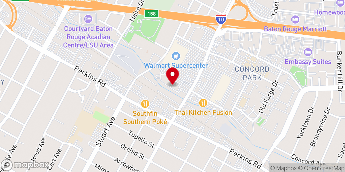 Map showing location of Gods Coffee Call
