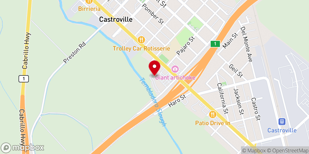 Map showing location of Iglesia De Jesucristo Manantial De Agua Viva
