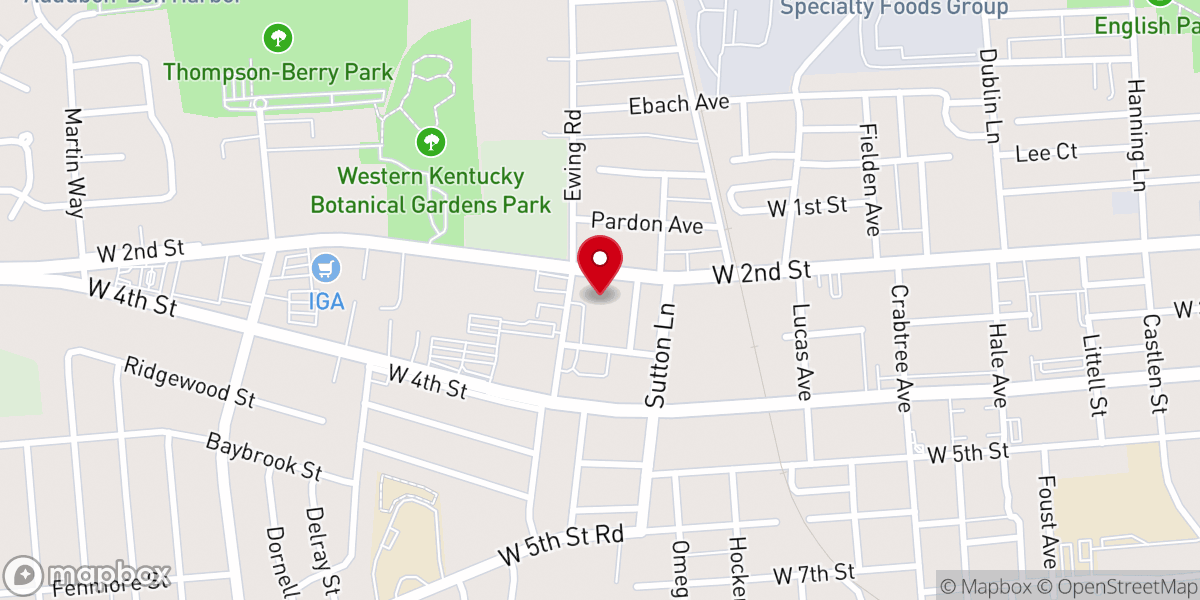 Map showing location of The Salvation Army