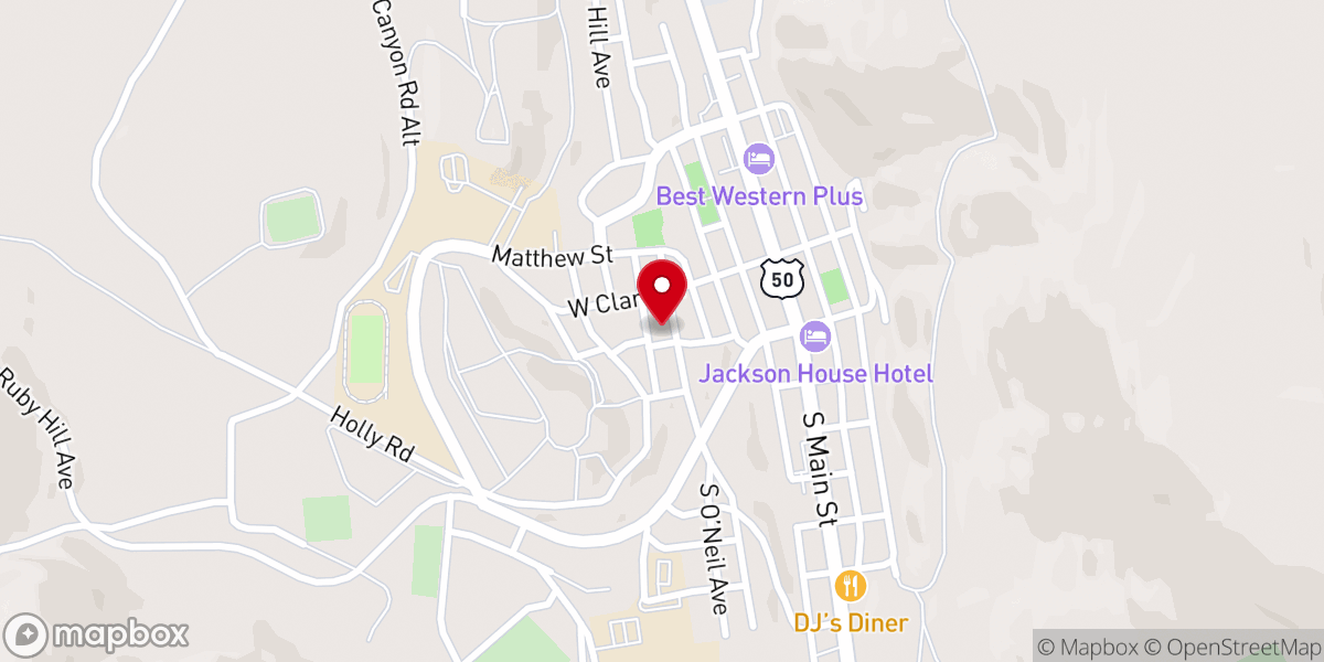 Map showing location of St Brendan Catholic Church