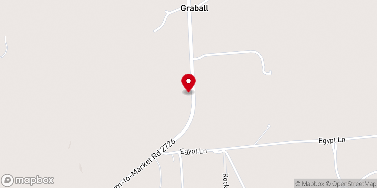 Map showing location of Mt Zion Porter AME Church