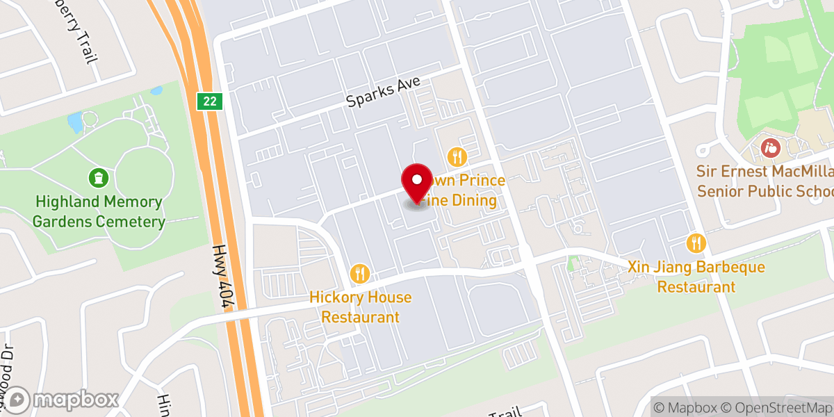 Map showing location of Grace Chinese Gospel Church