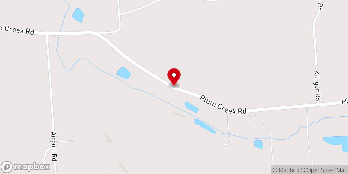 Map showing location of Eden Church