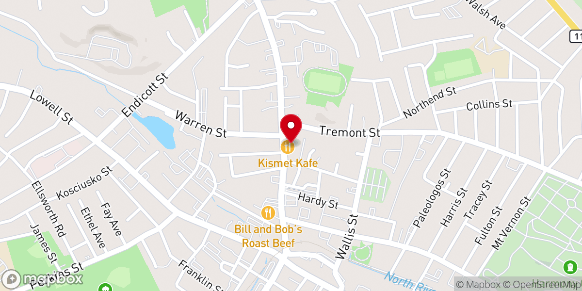 Map showing location of Victory Chapel