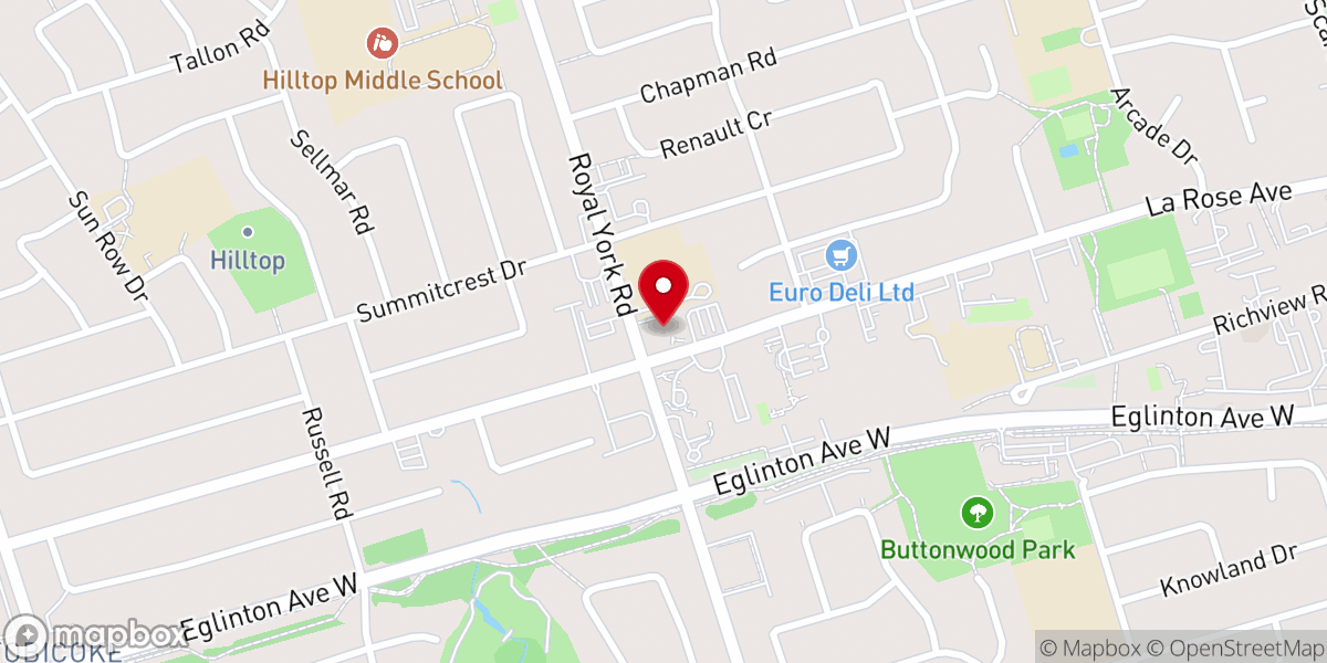 Map showing location of All Saints Roman Catholic Church