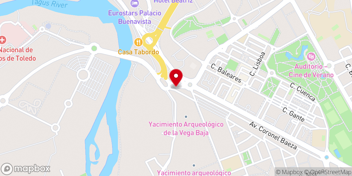 Map showing location of Dr. Martín Capilla, J. Armando