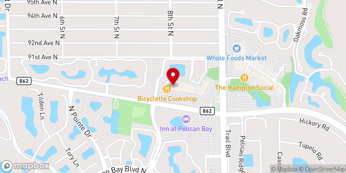 Map showing location of Gulf Church