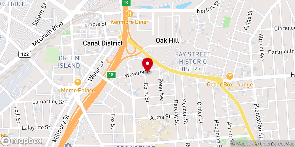Map showing location of Christ Revival Church Inc