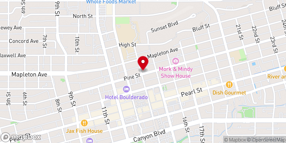 Map showing location of Saint Johns Episcopal Church