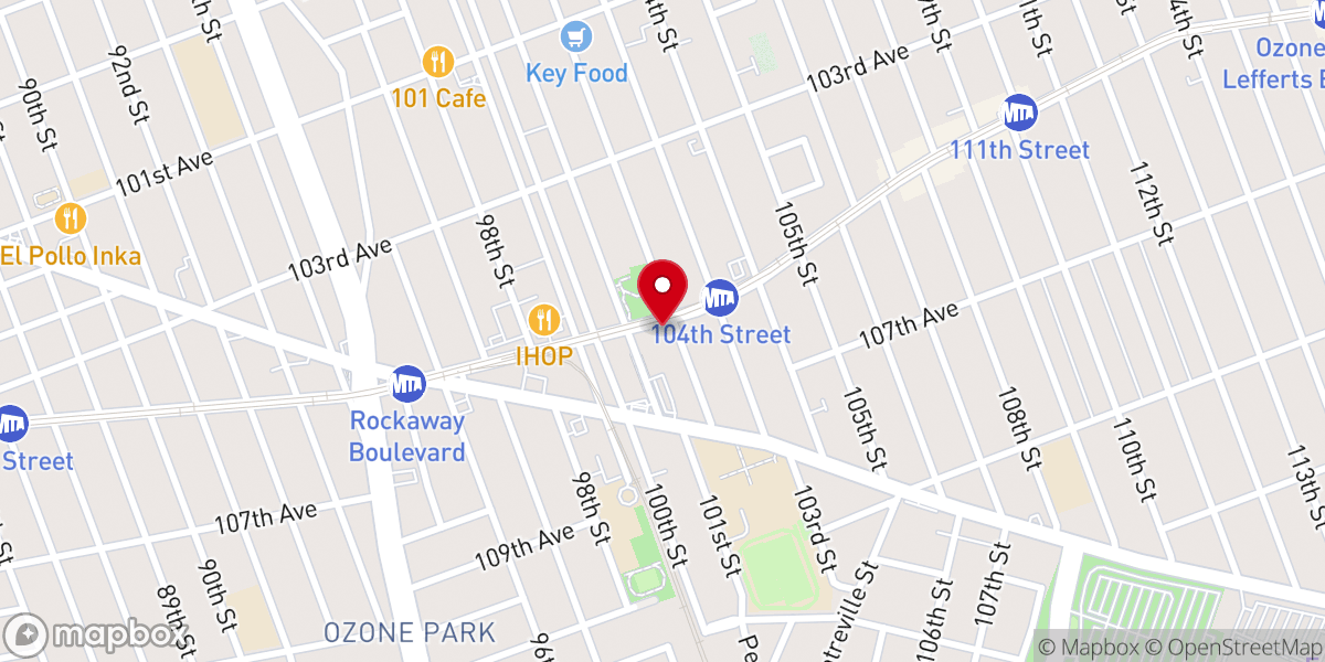 Map showing location of The Ave Events Venue