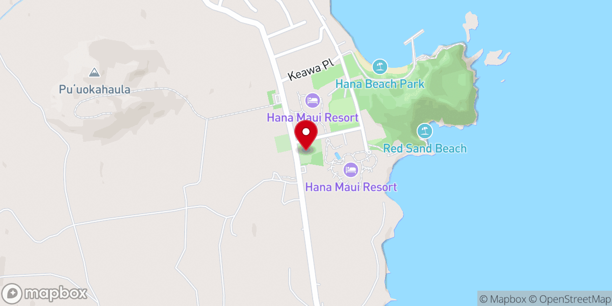 Map showing location of Wānanalua Congregational Church