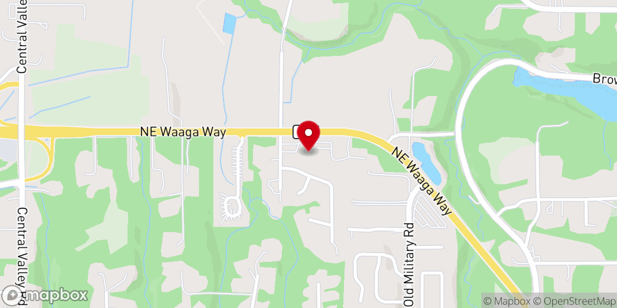 Map showing location of Peninsula Bible Fellowship