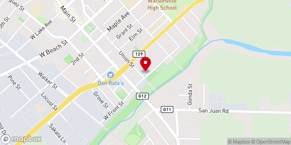Map showing location of Casa Del Alfarero - Potter’s House