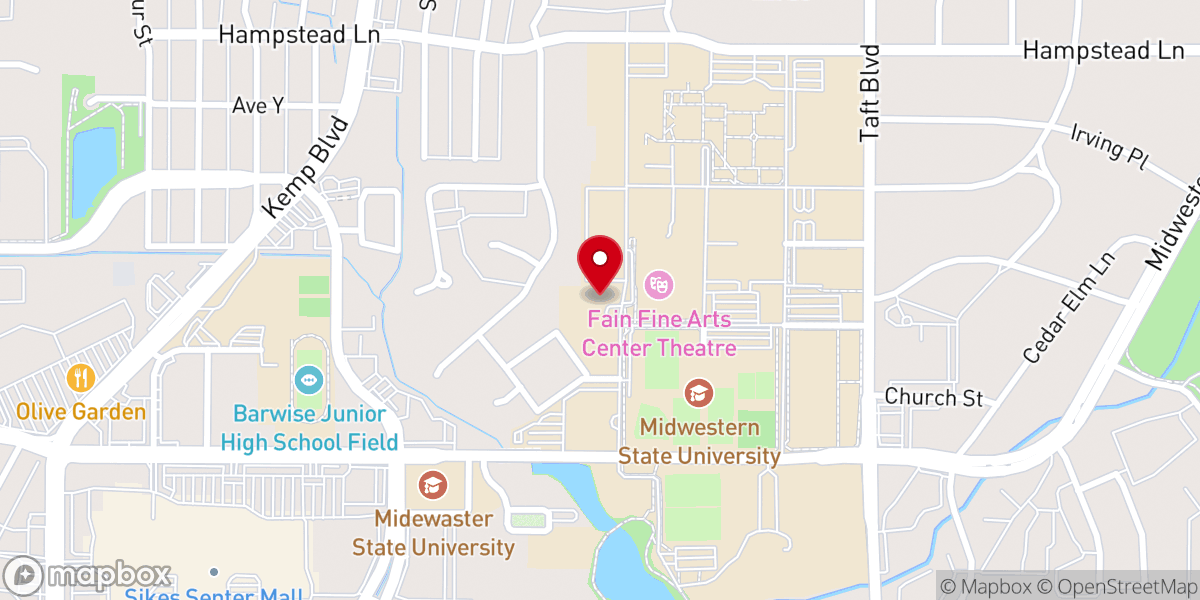Map showing location of Burns Chapel