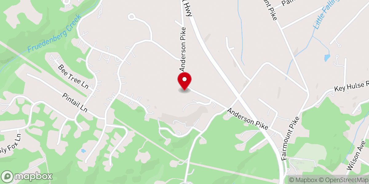 Map showing location of Bachman Community Center