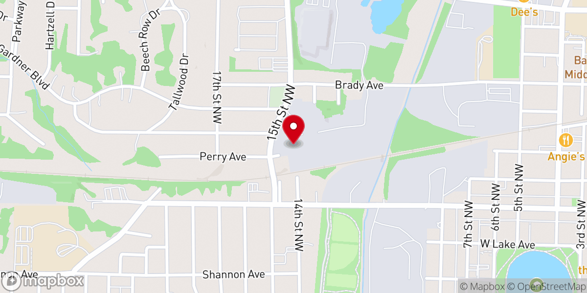 Map showing location of Community Chaplain Services Inc