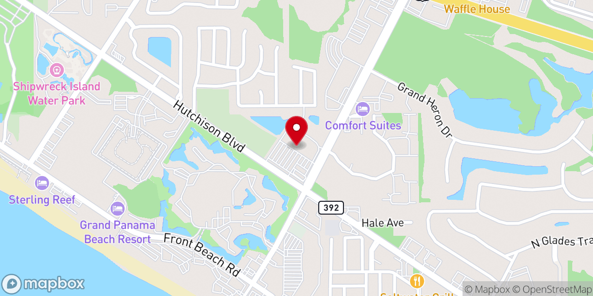 Map showing location of Just Jump Trampoline Park
