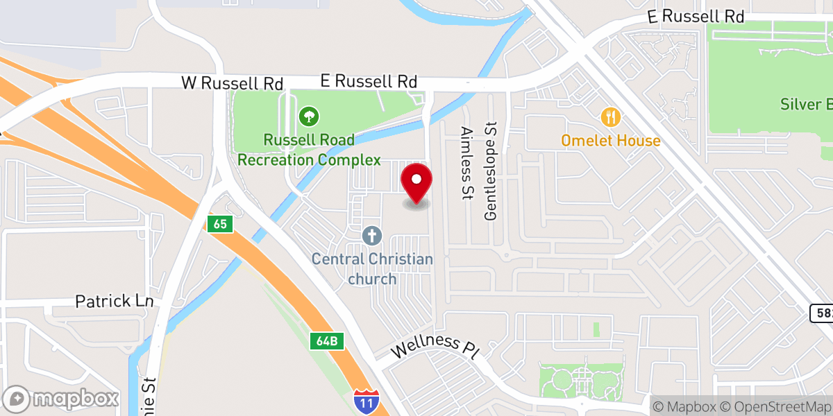Map showing location of Hope For The City - Food Distribution Center